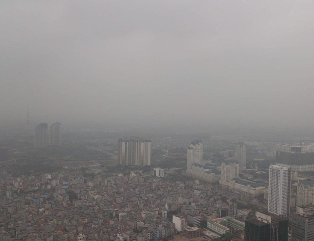 Vấn đề ô nhiễm không khí từ bụi, bụi mịn PM2.5, pm1.0 tại Việt Nam hiện nay
